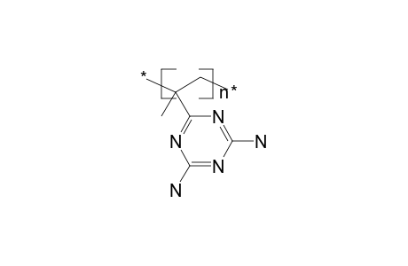 Poly(2,4-diamino-6-isopropenyl-1,3,5-triazine)