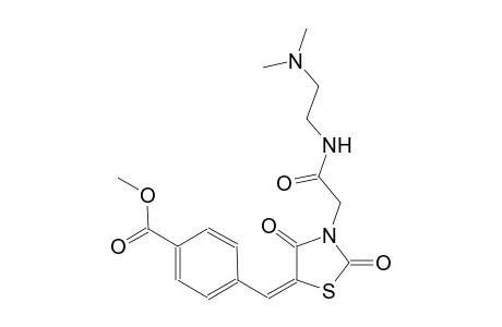 benzoic acid, 4-[(E)-[3-[2-[[2-(dimethylamino)ethyl]amino]-2-oxoethyl]-2,4-dioxo-5-thiazolidinylidene]methyl]-, methyl ester
