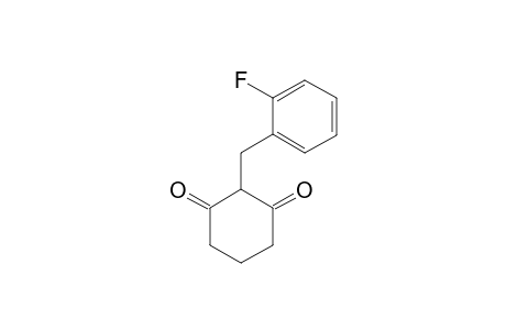 2-(2-fluorobenzyl)cyclohexane-1,3-dione