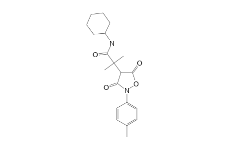 N1-CYCLOHEXYL-2-METHYL-2-[2-(4-METHYLPHENYL)-3,5-DIOXO-TETRAHYDRO-4-ISOXAZOLYL]-2-METHYL-PROPANAMIDE