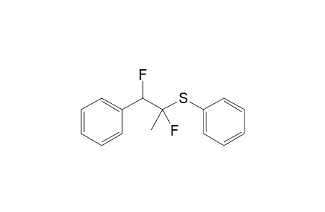1,2-Difluoro-1-methyl-2-phenyl-1-(phenylthio)ethane
