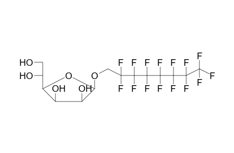 2,2,3,3,4,4,5,5,6,6,7,7,8,8,8-Pentadecafluorooctyl hexofuranoside