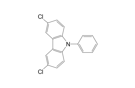 3,6-bis(chloranyl)-9-phenyl-carbazole