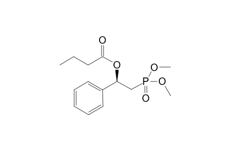 Dimethyl-(R)-2-butryloxy-2-phenyl-ethanephosphonate