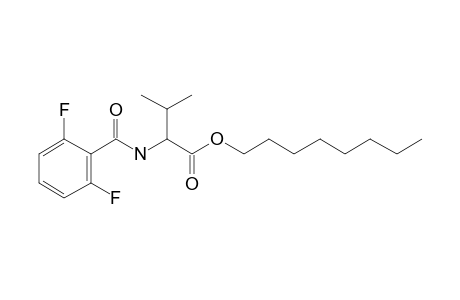 L-Valine, N-(2,6-difluorobenzoyl)-, octyl ester