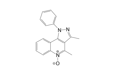 3,4-Dimethyl-5-oxidanidyl-1-phenyl-pyrazolo[4,3-c]quinolin-5-ium