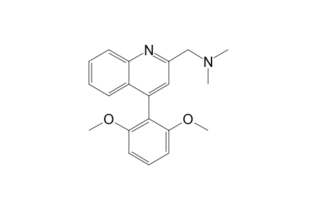 2-[(Dimethylamino)methyl]-4-(2,6-dimethoxyphenyl)quinoline