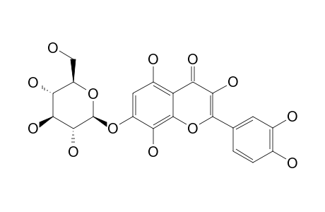 GOSSYPITRIN;GOSSYPETIN-7-O-BETA-GLUCOPYRANOSIDE