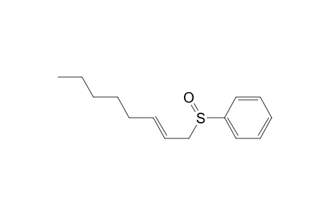 [(E)-oct-2-enyl]sulfinylbenzene