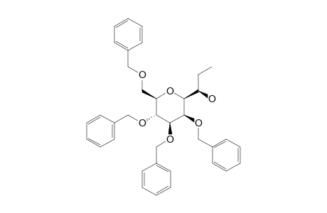 2,3,4,6-TETRA-O-BENZYL-1-DEOXY-1-(1'HYDROXY-PROPYL)-BETA-D-MANNOPYRANOSIDE