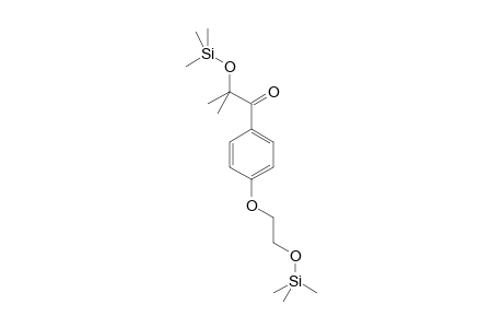 2-Methyl-2-(trimethylsilyloxy)-1-(4-(2-(trimethylsilyloxy)ethoxy)phenyl)propan-1-one