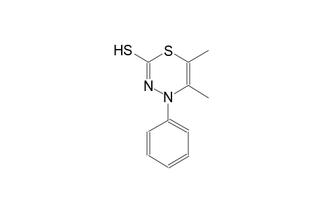 5,6-dimethyl-4-phenyl-4H-1,3,4-thiadiazin-2-yl hydrosulfide