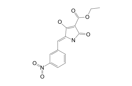 5-(3'-NITROBENZYLIDENE)-3-ETHOXYCARBONYL-TETRAMIC-ACID