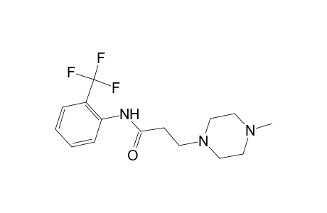 3-(4-Methyl-piperazin-1-yl)-N-(2-trifluoromethyl-phenyl)-propionamide