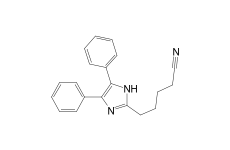 1H-Imidazole-2-pentanenitrile, 4,5-diphenyl-