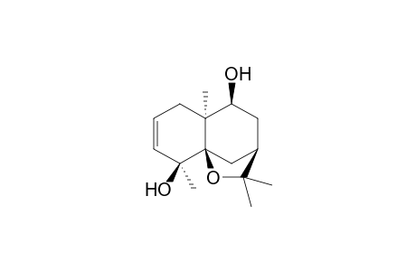 2,3-Dihydro-4.beta.,9.beta.-dihydroxy-.beta.-dihydroagarofuran