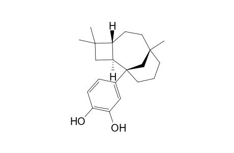 4-((1R,2S,5R,8S)-4,4,8-Trimethyl-tricyclo[6.3.1.0*2,5*]dodec-1-yl)-benzene-1,2-diol
