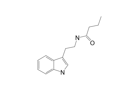 N-(2-(1H-indol-3-yl)ethyl)butanamide