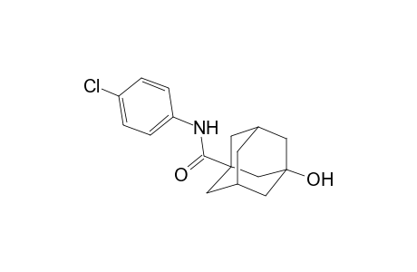 N-(4-chlorophenyl)-3-hydroxyadamantane-1-carboxamide