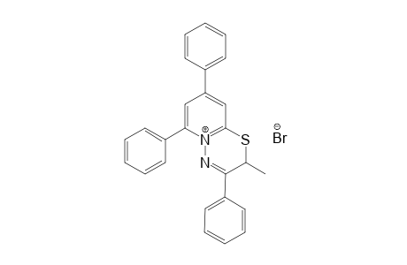 3,6,8-Triphenyl-2-methyl-1,3,4-thiadiazino[1,2-a]pyridinium bromide