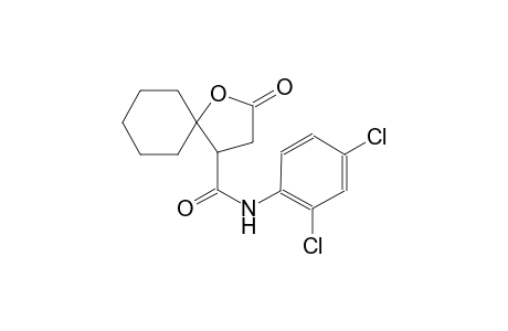 N-(2,4-dichlorophenyl)-2-oxo-1-oxaspiro[4.5]decane-4-carboxamide