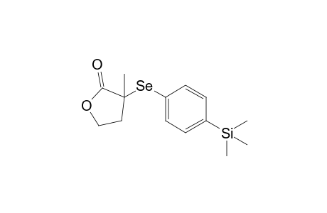 3-Methyl-3-(4-trimethylsilylphenyl)selanyl-oxolan-2-one