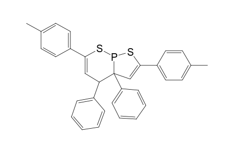 5,6-Diphenyl-3,8-di-p-tolyl-2,9-dithia-1-phosphabicyclo[4.3.0]nona-3,7-diene