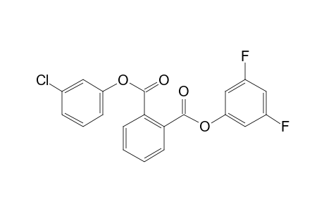 Phthalic acid, 3-chlorophenyl 3,5-difluorophenyl ester