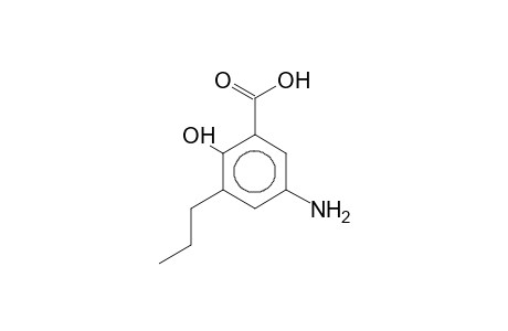 5-Amino-3-propylsalicylic acid
