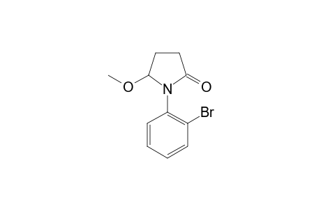 1-(2-bromophenyl)-5-methoxy-2-pyrrolidone