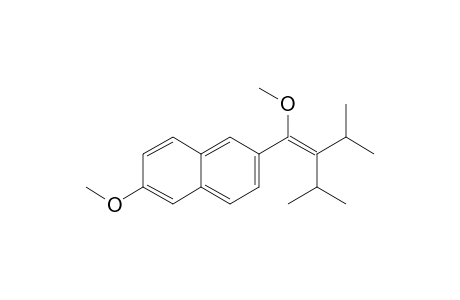 1,1-Diisopropyl-2-methoxy-2-(6-methoxy-2-naphthyl)ethylene