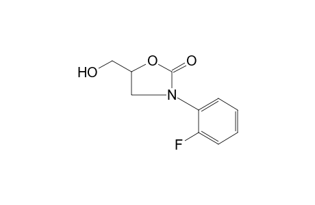 3-(o-fluorophenyl)-5-(hydroxymethyl)-2-oxazolidinone