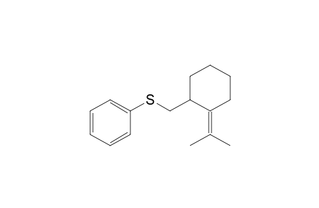(2-Isopropylidenecyclohexyl)methylsulfanylbenzene