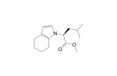 N-[1-(Methoxycarbonyl)-4-methylbutyl]-4,5,6,7-tetrahydroindole