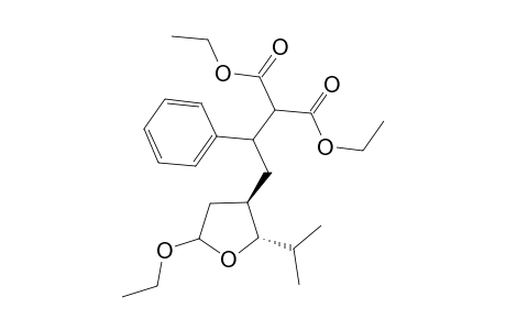 4-(3,3-Dicarbethoxy-2-phenylpropyl)-2-ethoxy-5-isopropyltetrahydrofuran