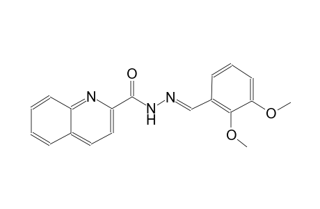2-quinolinecarboxylic acid, 2-[(E)-(2,3-dimethoxyphenyl)methylidene]hydrazide