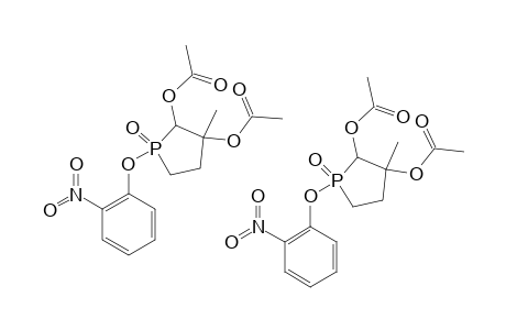 2,3-DIACETOXY-3-METHYL-1-(2-NITROPHENOXY)-3-METHYL-2-PHOSPHOLANE-1-OXIDE