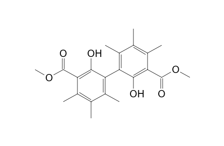 Dimethyl 2,2'-dihydroxy-4,5,6,4',5',6'-hexamethylbiphenyl-3,3'-dicarboxylate
