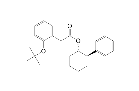 (1S,2R)-trans-2-Phenylcyclohexyl 2-tert-Butoxyphenylacetate