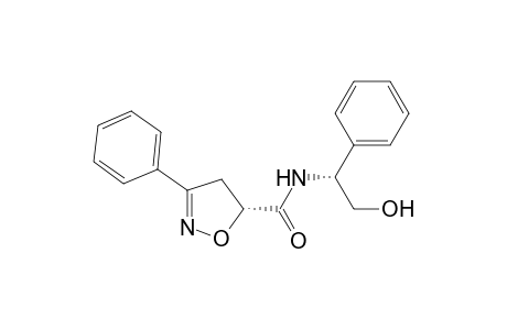 (5R)-N-[(1R)-2-hydroxy-1-phenyl-ethyl]-3-phenyl-2-isoxazoline-5-carboxamide