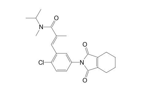 2-Propenamide, 3-[2-chloro-5-(1,3,4,5,6,7-hexahydro-1,3-dioxo-2H-isoindol-2-yl)phenyl]-N,2-dimethyl-N-(1-methylethyl)-