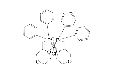 TRANS-DICHLORO-CIS-BIS-[(1,4-DIOXANYLMETHYL)-DIPHENYLPHOSPHANE-O,P]-RUTHENIUM-(2)