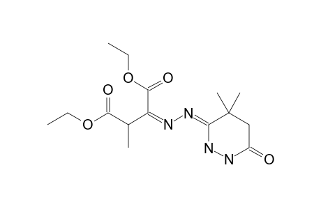 DIETHYL-2-[(1,4,5,6-TETRAHYDRO-4,4-DIMETHYL-6-OXO-3-PYRIDAZINYL)-HYDRAZONO]-3-METHYLBUTANEDIOATE