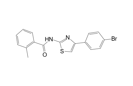 N-[4-(4-Bromophenyl)-1,3-thiazol-2-yl]-2-methylbenzamide