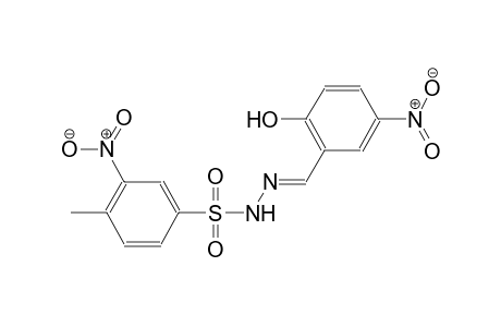 benzenesulfonic acid, 4-methyl-3-nitro-, 2-[(E)-(2-hydroxy-5-nitrophenyl)methylidene]hydrazide