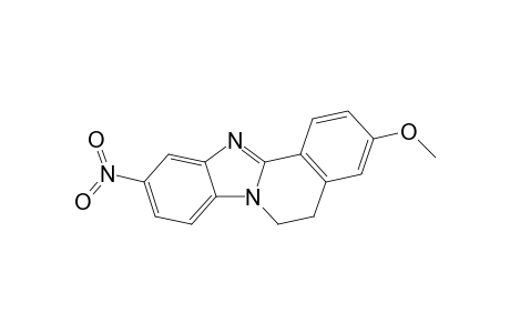 3-Methoxy-10-nitro-5,6-dihydrobenzimidazolo[2,1-a]isoquinoline