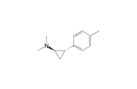 trans-N,N-Dimethyl-2-(4'-methylphenyl)cyclopropylamine
