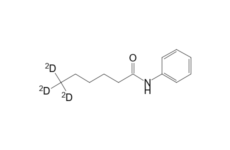 Hexanamide-6,6,6-D3, N-phenyl-