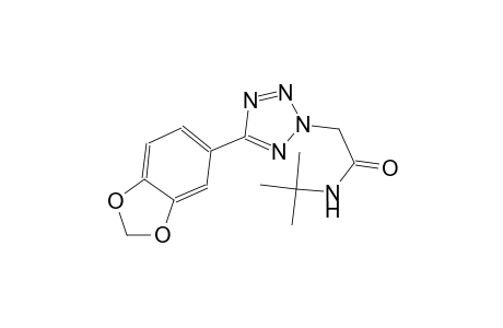 2H-tetrazole-2-acetamide, 5-(1,3-benzodioxol-5-yl)-N-(1,1-dimethylethyl)-