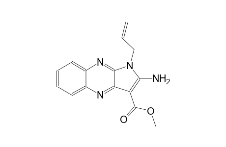 1H-pyrrolo[2,3-b]quinoxaline-3-carboxylic acid, 2-amino-1-(2-propenyl)-, methyl ester